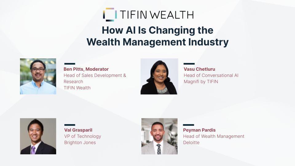AI Changing Wealth Management