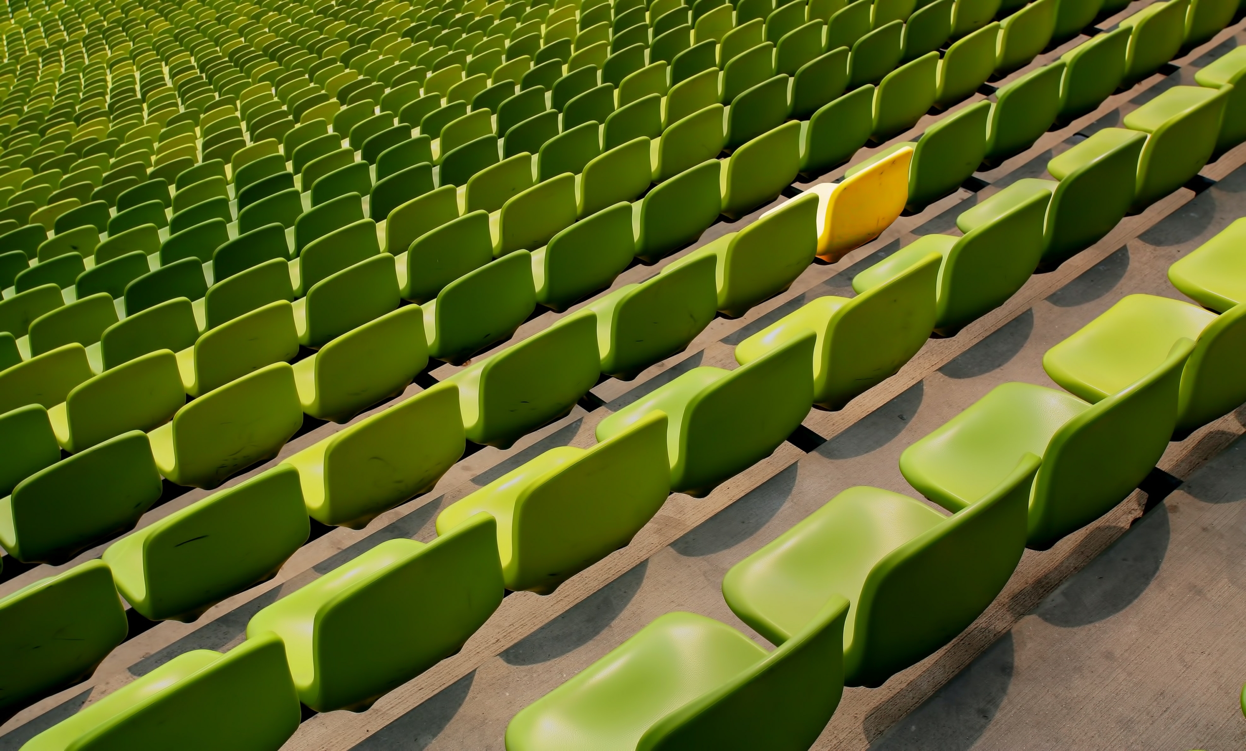 Chairs in Stadium